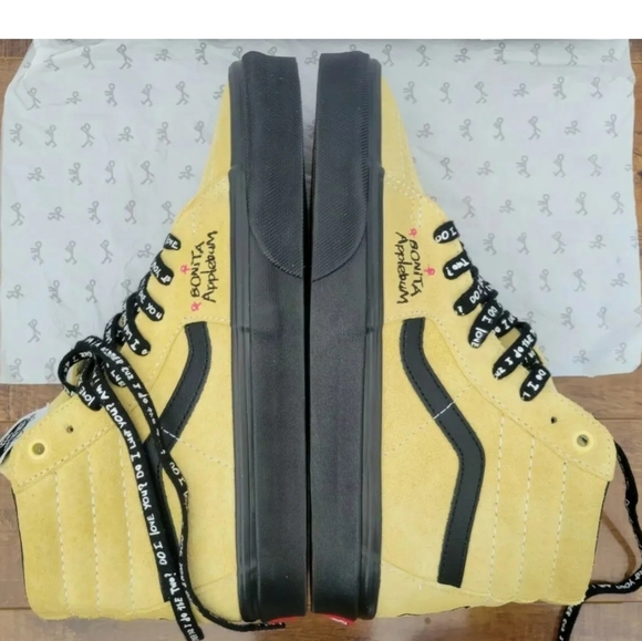 VANS x A TRIBE CALLED QUEST ATCQ Sk8 Hi Bonita Applebum Shoes Sz US M 7.5/ W 9 - Picture 5 of 11